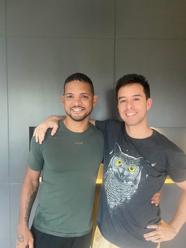 Bruno em mentoria pessoal com Matt Diggity