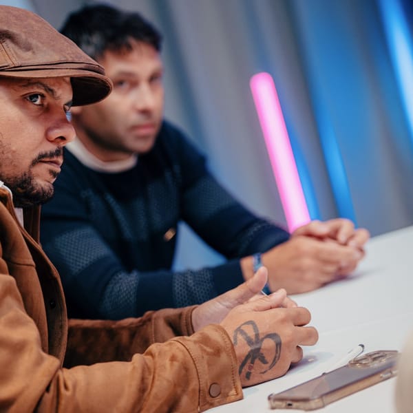 Bruno na conferência de SEO da Estônia