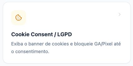 Cookie Consent LGPD